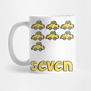 This is the NUMBER 7 Mug